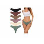 product_image_name-White Label-6 Pieces Of Ladies Cotton Panties Set - Multicolor-2