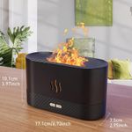 Mythco Flame Aromatherapy Humidifier, USB Ultrasonic Diffuser /w Realistic Flame Light - image 2