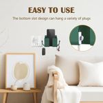 Other Wall-Mounted Phone Holder & Remote Control Organizer - Adhesive Suction Cup (No Drill) Multi-Color (White/Pink/Beige/Green) Bedside/Bathroom/TV Stand, Smartphone & Remote Storage Box with Space-Saving Design - image 4