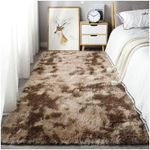 product_image_name-Generic-160cm x 230cm Fluffy Carpet Rug Bedroom Living Room- Brown-1