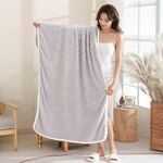 product_image_name-Generic-70*140 Grey Soft bath towels for home and daily use, coral fleece type. Thickened for swimming pool use, highly absorbent. Suitable for sports and fitness. Quick drying and absorbent.-1