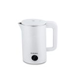 Durable Electric Kettle 2.3L - Fast Boiling White Electric Kettle with Auto Shut-Off - White
