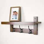 Generic Coat Hooks Wall Mounted, 8 Pack Metal Hooks for Hanging, Black - image 6