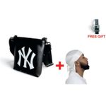AD 2pcs Sling Bag + Durag + Free Gift - Black