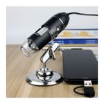 Generic 3 In 1 1600X HD USB Portable Digital Microscope With 8 LEDs With Stand - image 6