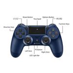 Luma Dual‑Motor PS4 Wireless Controller Bluetooth Joypad For PlayStation 4 Joypad PC/IOS/Android - image 2