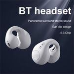 product_image_name-Generic-Ear Clip Bone Conduction Headphones Wireless Earbuds 8D Surround Sound Bass Sports Headphones With Microphone-2