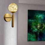 product_image_name-Generic-Luxury Gypsophila Wall Lamp with Exclamation Point Crystal Chandelier - Warm Light - Gold-1