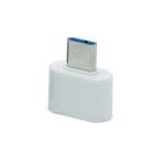 product_image_name-Generic-	 Mini USB OTG Type-C Adapter - White-1