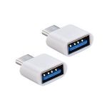 product_image_name-Generic-	 Mini USB OTG Type-C Adapter - White-2