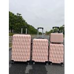 4pcs Travel Suitcase Set – Pink