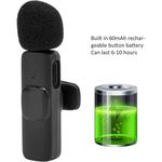 product_image_name-Generic-Wireless Lavalier Microphone USB C - Black - Black-3