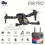 Generic E88 Pro Dual Camera Foldable Drone – Altitude Hold, Gesture Control & App Control for Beginners & Adults
