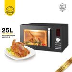 Banana 25L - Digital Microwave Oven & Grill With Timer - 1000W - Black - image 2
