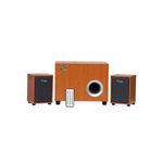 product_image_name-Triple Power-Wooden Extra Bass Bluetooth Speaker With Remote - Brown-1