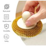 product_image_name-AD GALAXY-4pcs Non - Stick Scrubbing Brush for Cooking Utensils  - Multicolours -3