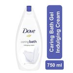 product_image_name-Dove-Caring Bath Gel Indulging Cream - 750 ml-1