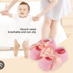 AD 3pcs Baby Shoe Socks - Multicolour - image 2