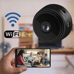 Generic 1080P WiFi Wireless Card Hidden Security Camera with Magnetic Base