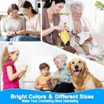 Generic 8 Sizes Soft Plastic Handle Home Aluminum DIY Crochet Knit Hook Knitting - image 6
