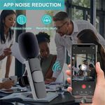 product_image_name-VIC-3pcs New Wireless Lavalier Microphone Portable Audio Video Recording Mini Mic-2