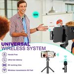 product_image_name-VIC-3pcs New Wireless Lavalier Microphone Portable Audio Video Recording Mini Mic-6