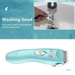 product_image_name-Generic-Baby Hair Clipper Quiet Shaving New Baby Electric Pusher Silent Baby Hair Shaving and Fetal Hair Cutting Tool Baby Gift-4