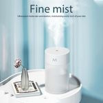 MATIHO 260ml Portable Mini Humidifier, Colorful, Cool Mist, USB Charging white,2 Spray modes