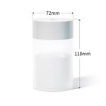 product_image_name-MATIHO-MATIHO 260ml Portable Mini Humidifier, Colorful, Cool Mist, USB Charging white,2 Spray modes-5