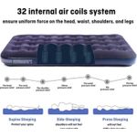 product_image_name-A & Shine-Classic Downy Air Mattress - Blue-3