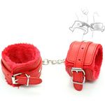 product_image_name-Generic-Leather Plush Handcuffs and Footcuffs - Alternative Toys for Couplesl-1