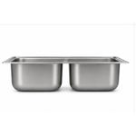 Kitchen Sink - Double Bowl Silver  - High Density - image 2