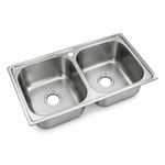 Kitchen Sink - Double Bowl Silver  - High Density - image 3