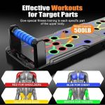 Generic Multifunctional foldable push-up board -black