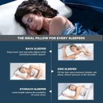 White Label Cervical Bed Pillow - White - image 4
