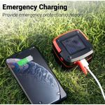 product_image_name-Generic-Solar Rechargeable Camping Lantern – USB & Solar Charging – 3 Light Modes – Foldable Outdoor Lamp (Red / Green)-6