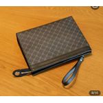 AD Classic leather Long Wallet Pouch for Men - Black - image 2