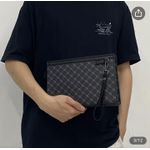 AD Classic leather Long Wallet Pouch for Men - Black - image 3