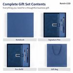 Generic Office Pen Gift Set, including a pen, refills, a gift box, a gift bag, and a notebook. - image 2