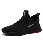 product_image_name-Generic-Casual Low Top Lace Up Sneakers - Black - Black - 43-1