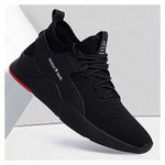 product_image_name-Generic-Casual Low Top Lace Up Sneakers - Black - Black - 43-2