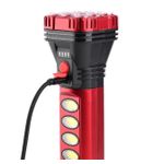product_image_name-AD-2 in 1 Solar Rechargeable Flashlight Lamp - multicolour-2