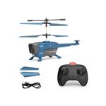 product_image_name-White Label-Remote Control Helicopter Toy Intelligent Obstacle Avoidance Auto-Hovering 2.4Ghz RC Aircraft Toy for Kids and Adults (L27 x W4 x H13)cm / (L10.6 x W1.6 x H5)inch - Blue-2