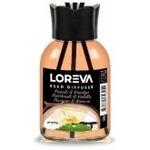 LOREVA Premium Luxury Paculi & Vanilya Scented Reed Diffuser - Long-Lasting Aromatherapy Home and Office Fragrance - 110ml - image 3