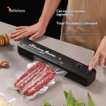 Generic Automatic Vacuum Food Sealer , One-Touch Sealing System with 10 Reusable Vacuum Bags - image 5