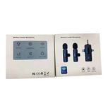 Generic 3-in-1 Dual Wireless Lapel Microphone - Black - image 2