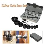 product_image_name-Generic-11Pcs Hole Saw Kit Durable Drill Hole Cutter-1