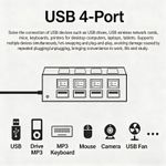 product_image_name-Generic-USB 2.0, Four-Port USB Splitter with Multi-Port Extender and Independent Switches-Black-7