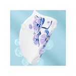 Generic Flower Pattern Elastic Silicone Swim Cap for Adults Waterproof - image 4