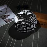 product_image_name-Generic-Aape Printed Vintage Hip Hop Snap Back Baseball Cap - Black-3